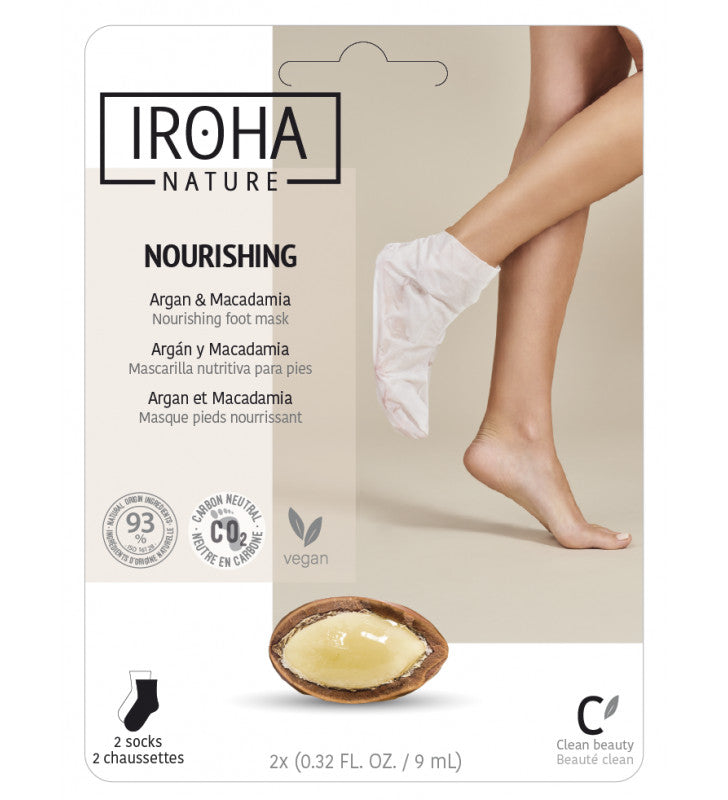 Mãos e pés. Meias Máscara Nutritiva - IROHA NATURE thumbnail