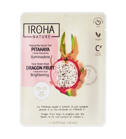 Natural Extracts. Máscara Iluminadora Pitahaya - IROHA NATURE