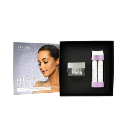 Pack. Tensor Boost Double Serum + Wrinkle Attack Night - Atache